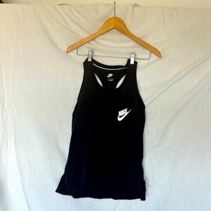 Nike black running tank top